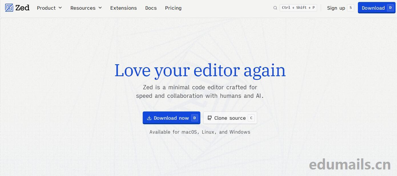 zed编辑器教育优惠计划学生免费1年申请注册教程-EDU教育网邮箱注册申请
